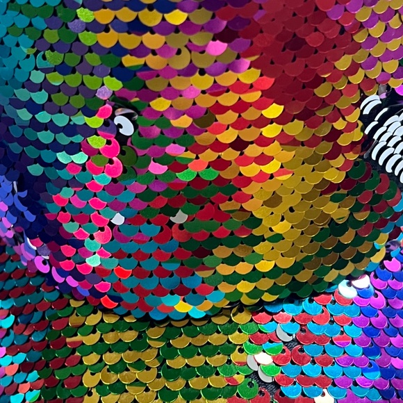 Rainbow Flip Sequin Trucker Hat/Baseball Cap – NWT - Picture 2 of 8